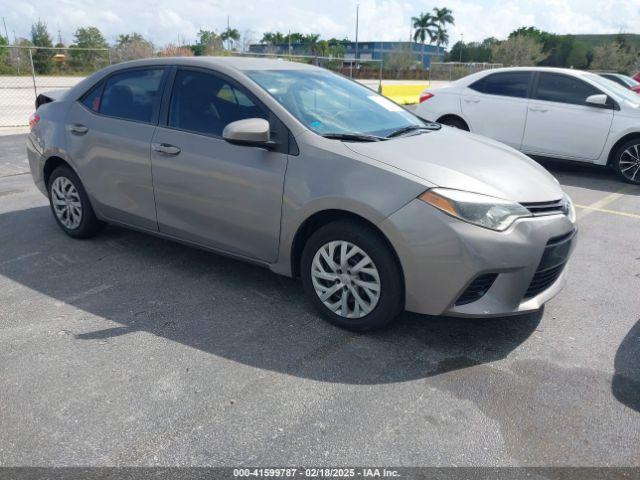  Salvage Toyota Corolla