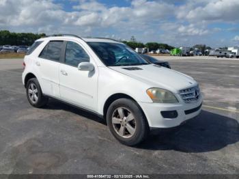  Salvage Mercedes-Benz M-Class