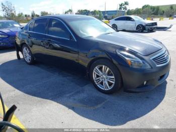  Salvage INFINITI G37