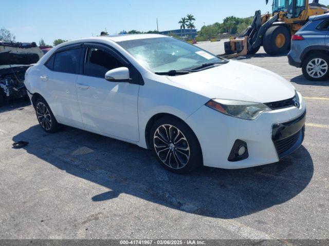  Salvage Toyota Corolla