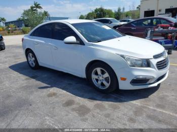  Salvage Chevrolet Cruze