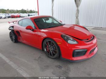  Salvage Porsche Cayman