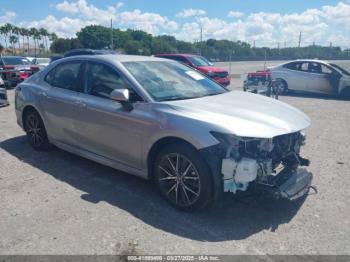  Salvage Toyota Camry