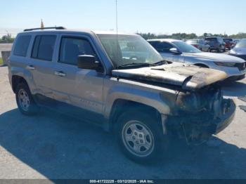  Salvage Jeep Patriot