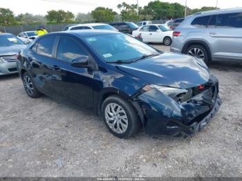  Salvage Toyota Corolla