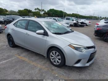  Salvage Toyota Corolla