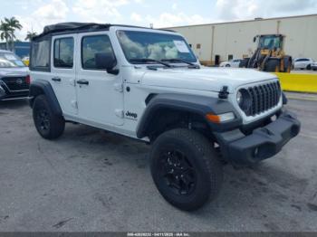  Salvage Jeep Wrangler