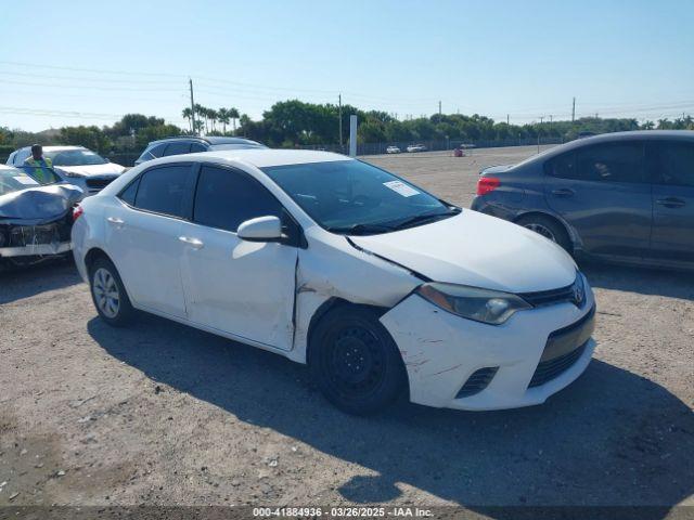  Salvage Toyota Corolla