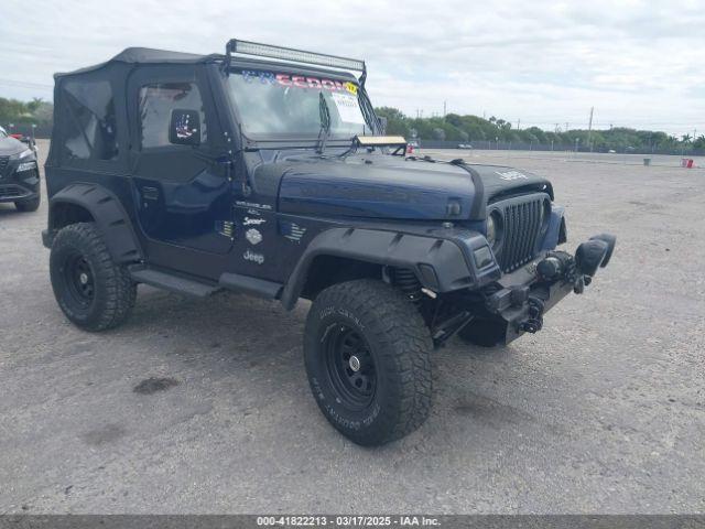  Salvage Jeep Wrangler