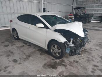  Salvage Hyundai ELANTRA