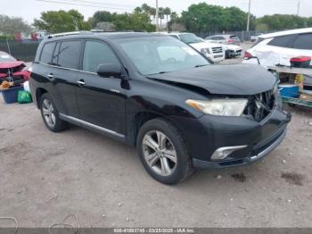  Salvage Toyota Highlander