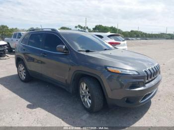  Salvage Jeep Cherokee