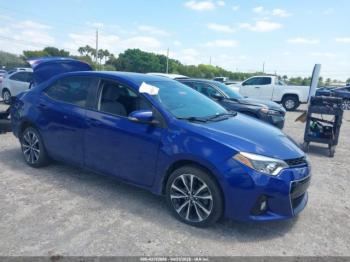  Salvage Toyota Corolla