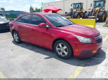  Salvage Chevrolet Cruze