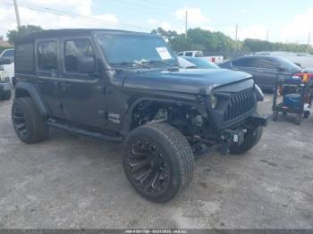  Salvage Jeep Wrangler