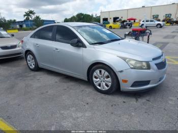  Salvage Chevrolet Cruze