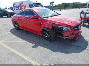  Salvage Mercedes-Benz Cla-class
