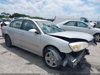  Salvage Chevrolet Malibu