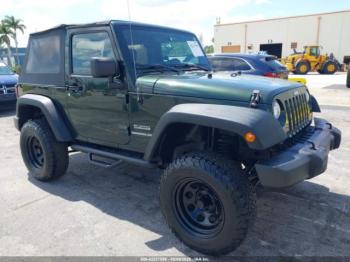  Salvage Jeep Wrangler