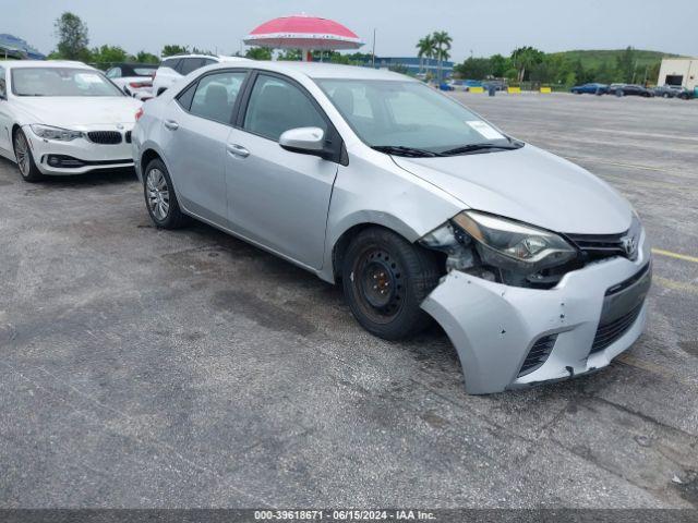  Salvage Toyota Corolla
