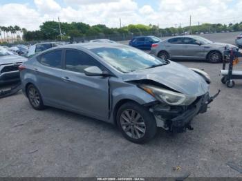 Salvage Hyundai ELANTRA