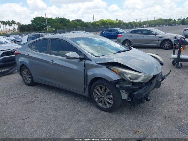  Salvage Hyundai ELANTRA