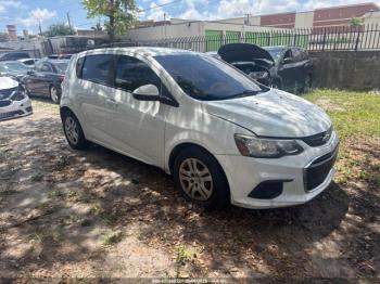  Salvage Chevrolet Sonic