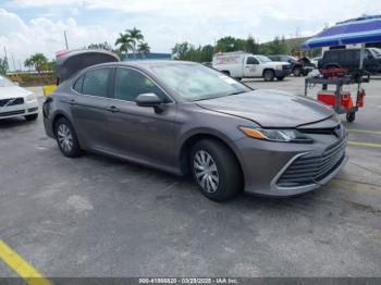  Salvage Toyota Camry
