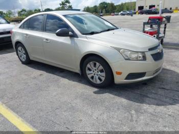  Salvage Chevrolet Cruze
