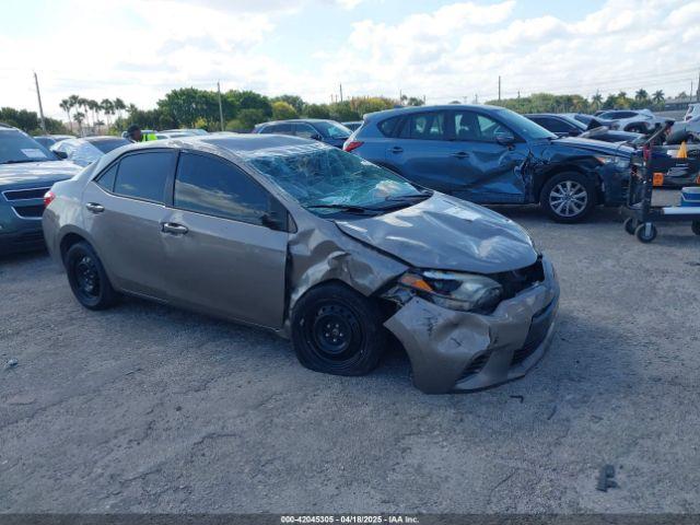  Salvage Toyota Corolla