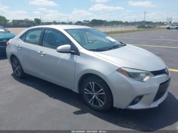  Salvage Toyota Corolla
