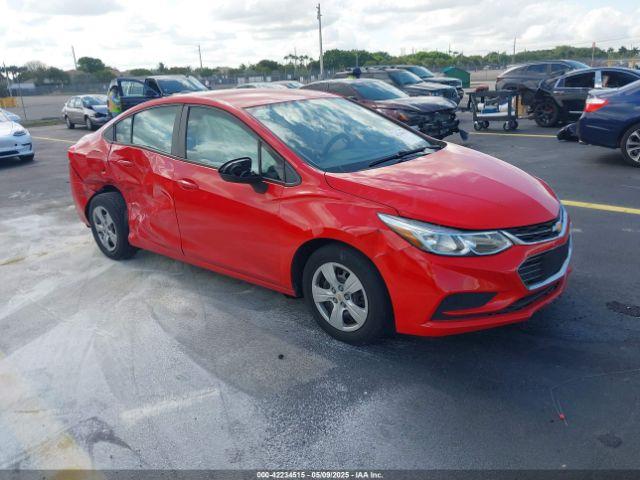  Salvage Chevrolet Cruze