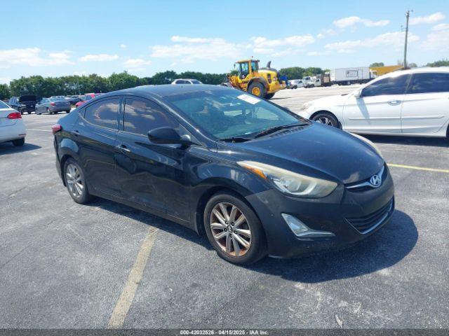  Salvage Hyundai ELANTRA