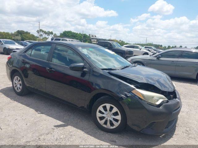  Salvage Toyota Corolla