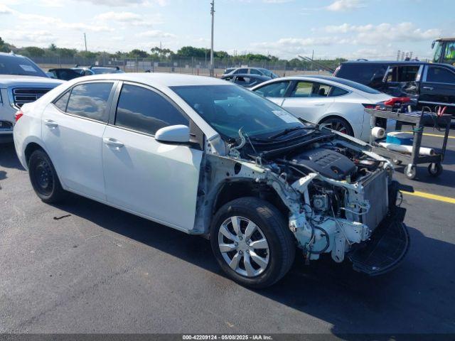  Salvage Toyota Corolla