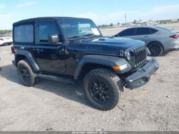  Salvage Jeep Wrangler