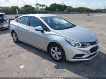  Salvage Chevrolet Cruze