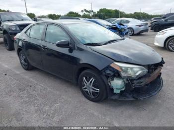  Salvage Toyota Corolla