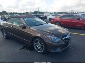  Salvage Mercedes-Benz E-Class