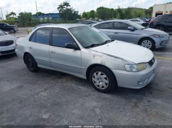 Salvage Toyota Corolla