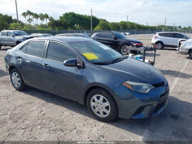  Salvage Toyota Corolla
