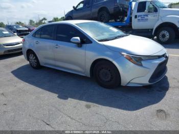  Salvage Toyota Corolla