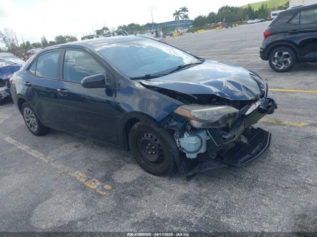  Salvage Toyota Corolla