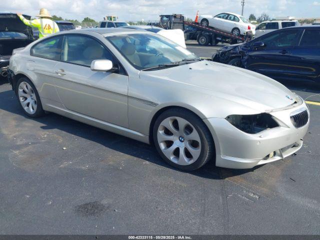  Salvage BMW 6 Series