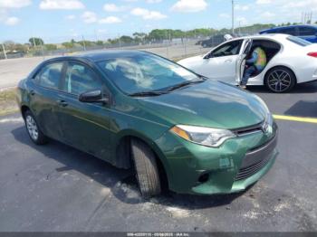  Salvage Toyota Corolla