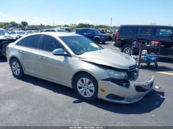  Salvage Chevrolet Cruze