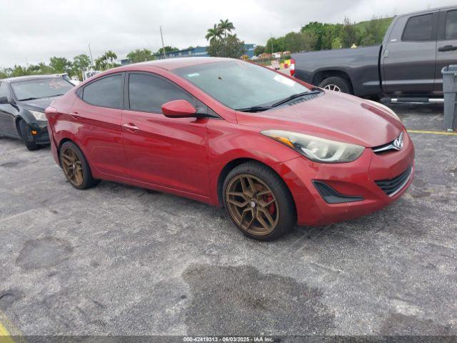  Salvage Hyundai ELANTRA