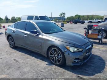  Salvage INFINITI Q50