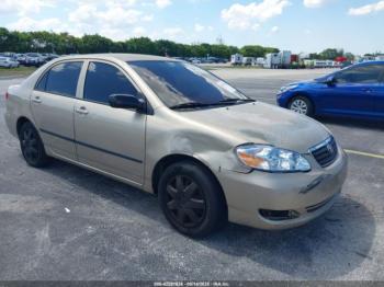  Salvage Toyota Corolla