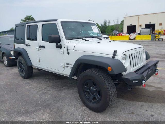  Salvage Jeep Wrangler